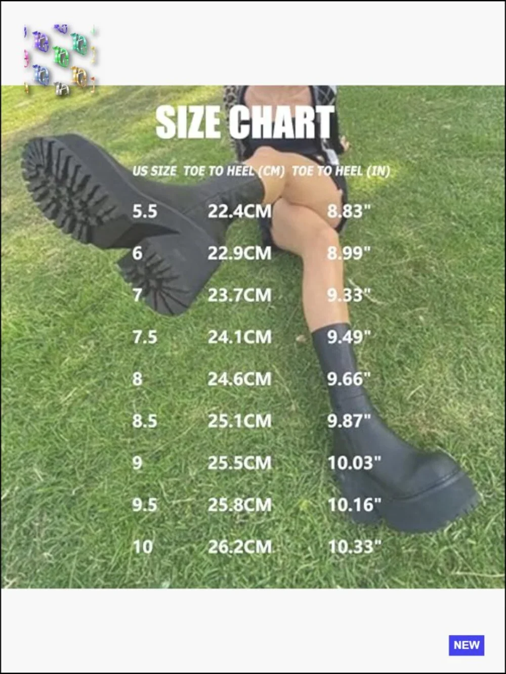 Chunky Heel Platform Ankle Boots Fashion Work Combat Punk Booties Lace Up Side